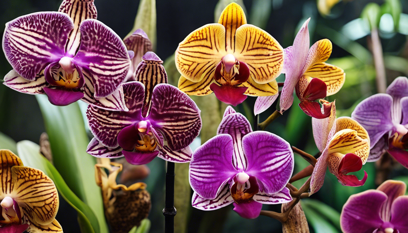 découvrez les fascinantes variétés d'orchidées qui illustrent la beauté de la biodiversité. plongez dans un monde coloré et enchanteur, où chaque espèce raconte une histoire unique, et apprenez à apprécier ces fleurs délicates aux multiples formes et couleurs.