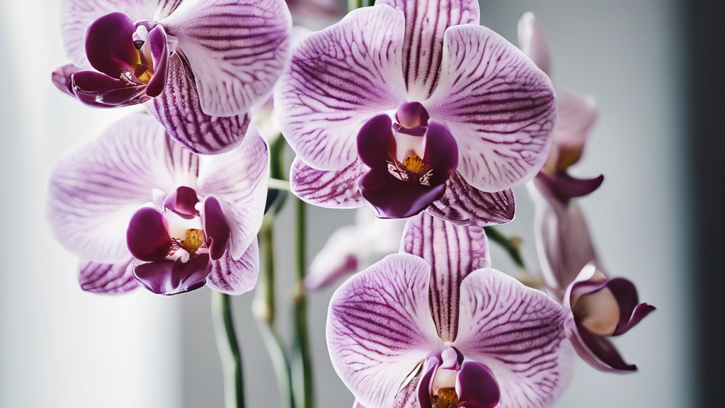 Illustration détaillée sur Orchidées pour une salle de mariage : Élégance et beauté florale